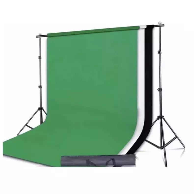 Rollo de papel de fondo fotográfico sin costuras chroma key verde