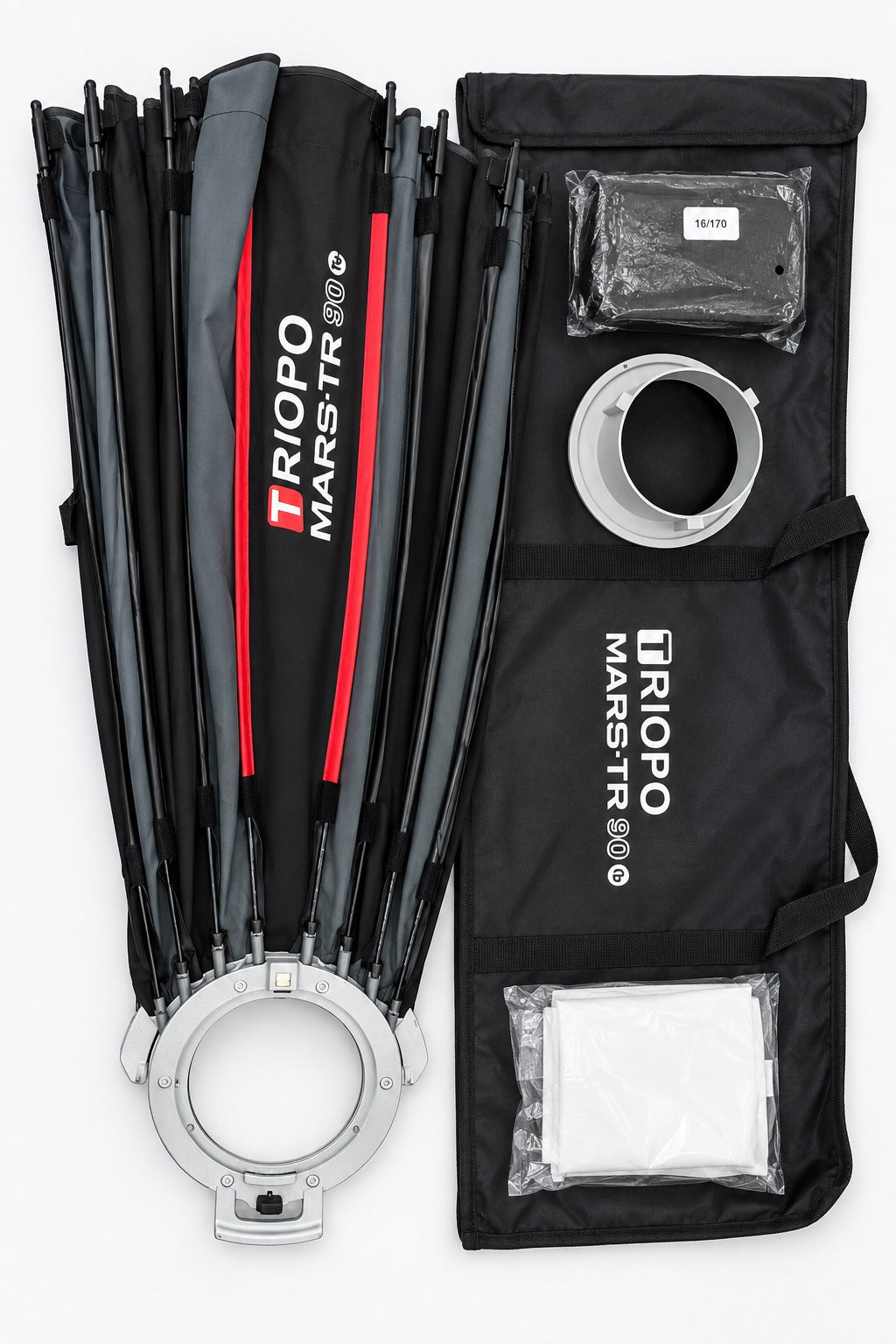 Softbox Dome Light Montura Bowens Con Grid KP3 MARS