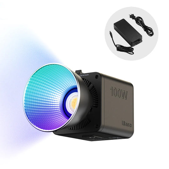 Luz De Video Ulanzi Cob 100W Con Bateria Integrada RGB