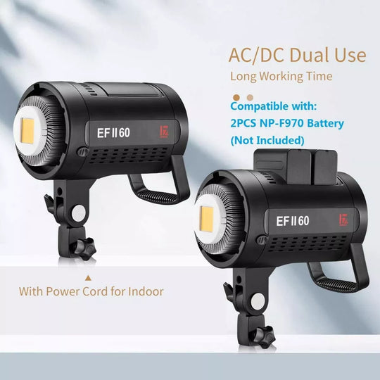 Lámpara Luz Led Continua 60w Jinbei Efii60 Fotografía Video