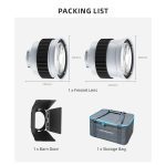 Fresnel Gigante Con Aletas Para Lamparas Lippmann