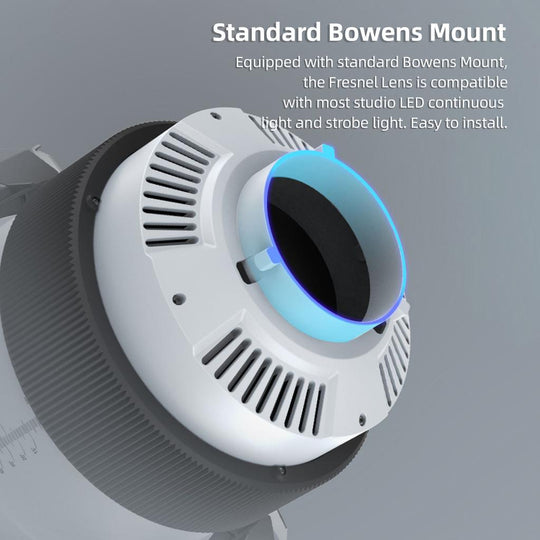 Fresnel Gigante Con Aletas Para Lamparas Lippmann