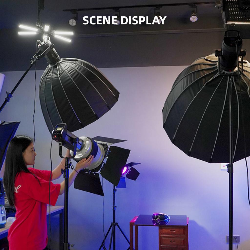 Fresnel Gigante Con Aletas Para Lamparas Lippmann