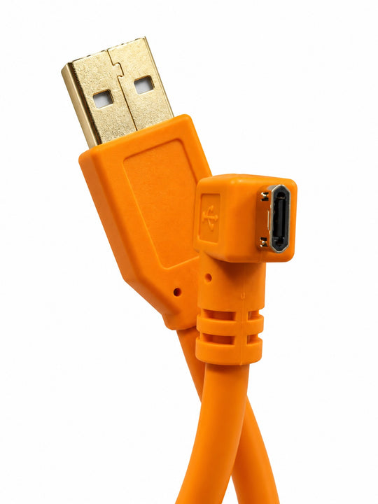 Cable Para Tethering 5 Metros De Micro-B 5-Pin A Usb 2.0 Transmision Directa Fotografia
