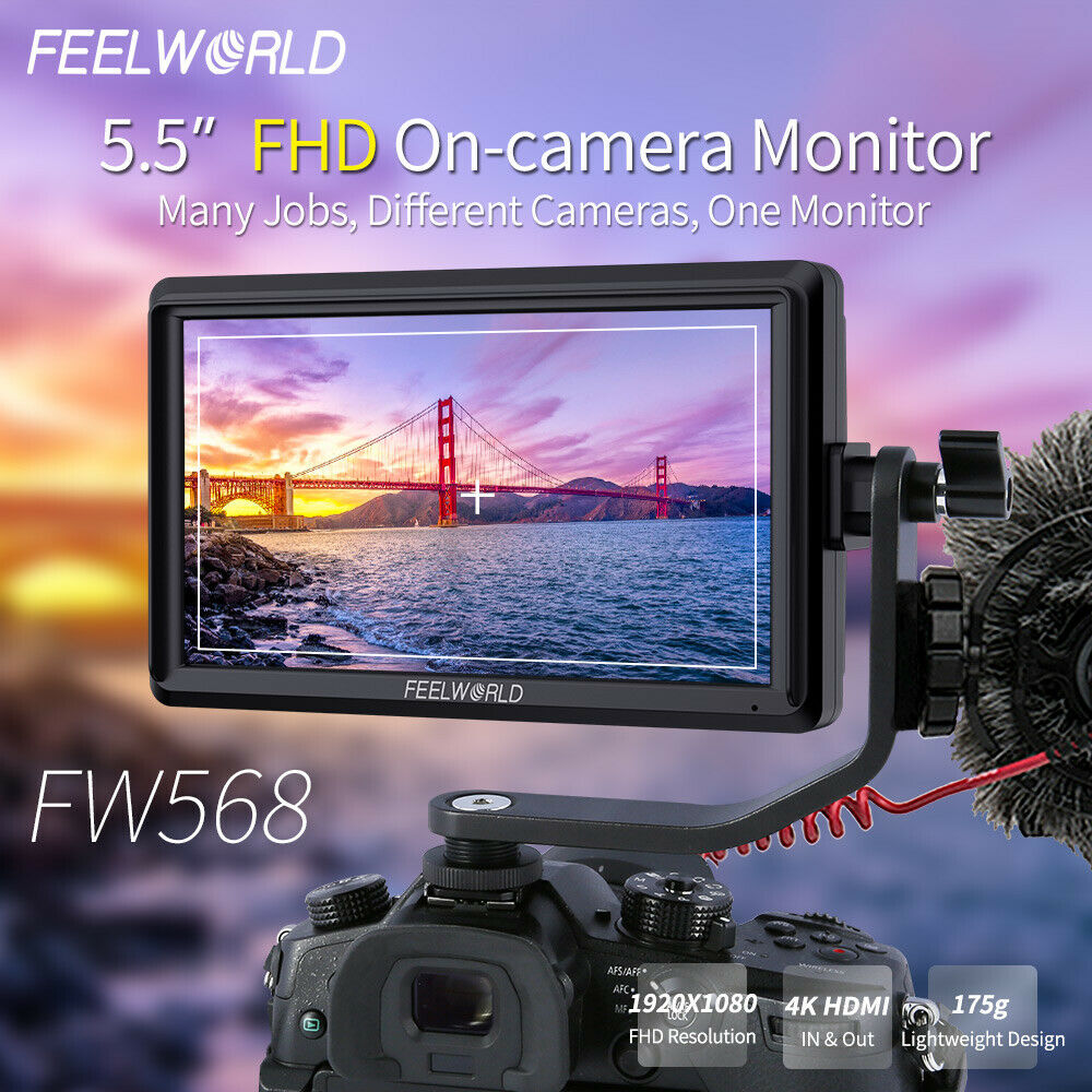 Monitor Para Camaras Feelworld Fw-568