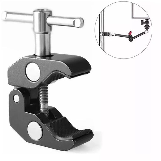 Prensa Mini Clamp Abrazadera Metálica Con Rosca Fotografía
