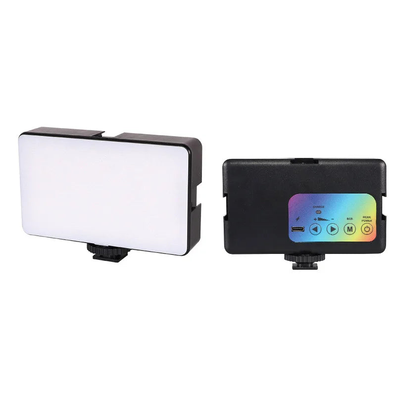 Panel Luz Led Portatil Multicolor Con Clip Para Celular Tablet Computador