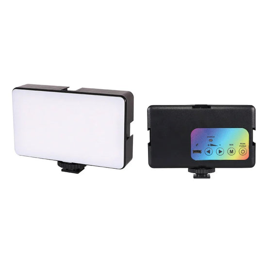 Panel Luz Led Portatil Multicolor Con Clip Para Celular Tablet Computador