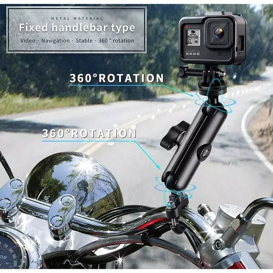 Soporte Tipo Ram Alta Calidad Motowolf Abrazadera Para Tubos - LA BOUTIQUE FOTOGRAFICA ACCESORIOS CAMARA DE ACCION LA BOUTIQUE FOTOGRAFICA