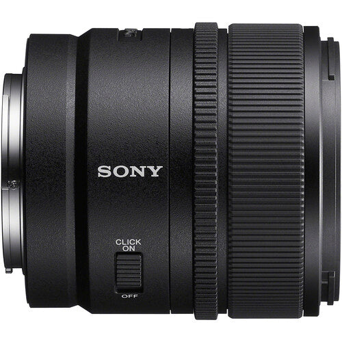 Lente Sony E 15 mm f/1,4 G