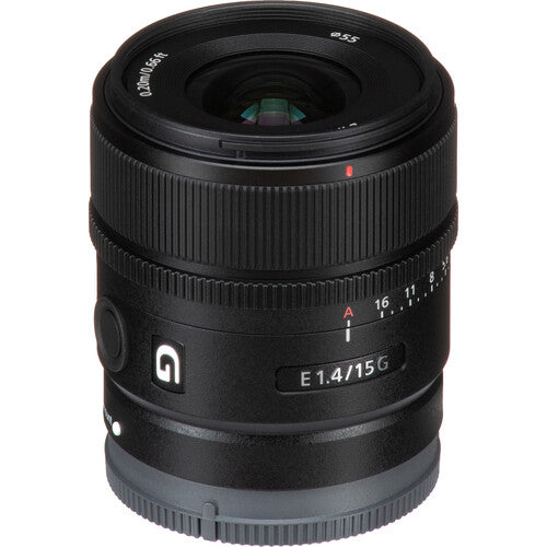 Lente Sony E 15 mm f/1,4 G
