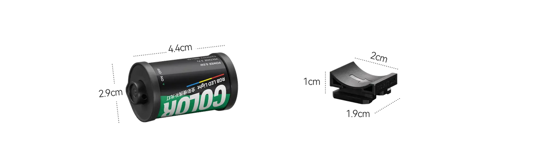 Mini Luz Rgb Recargable 0.5W Ttiartisan Led Light Rgb