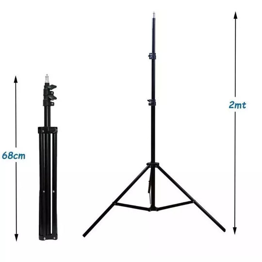 Tripode Para Luces De Fotografia Aros Softbox 2 Metros - LA BOUTIQUE FOTOGRAFICA TRIPODE LA BOUTIQUE FOTOGRAFICA