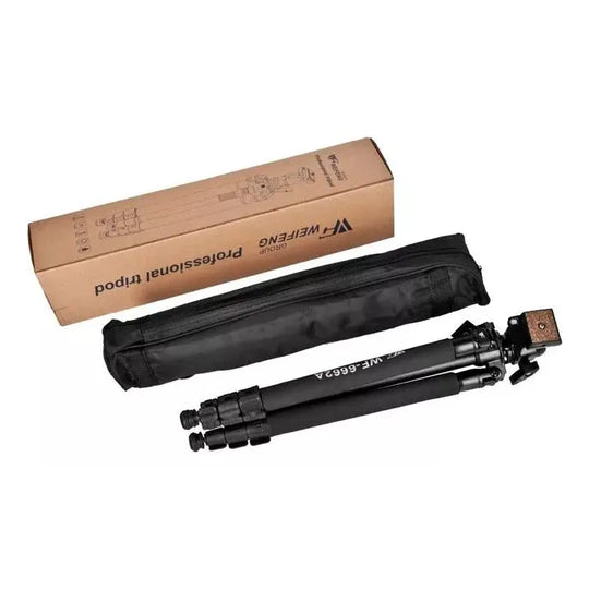 Trípode De Aluminio 1.61m Weifeng Wf-6662a