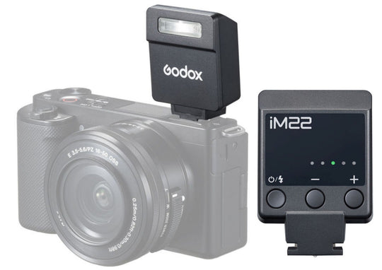 FLASH MINI MANUAL PARA CAMARAS GODOX IM22