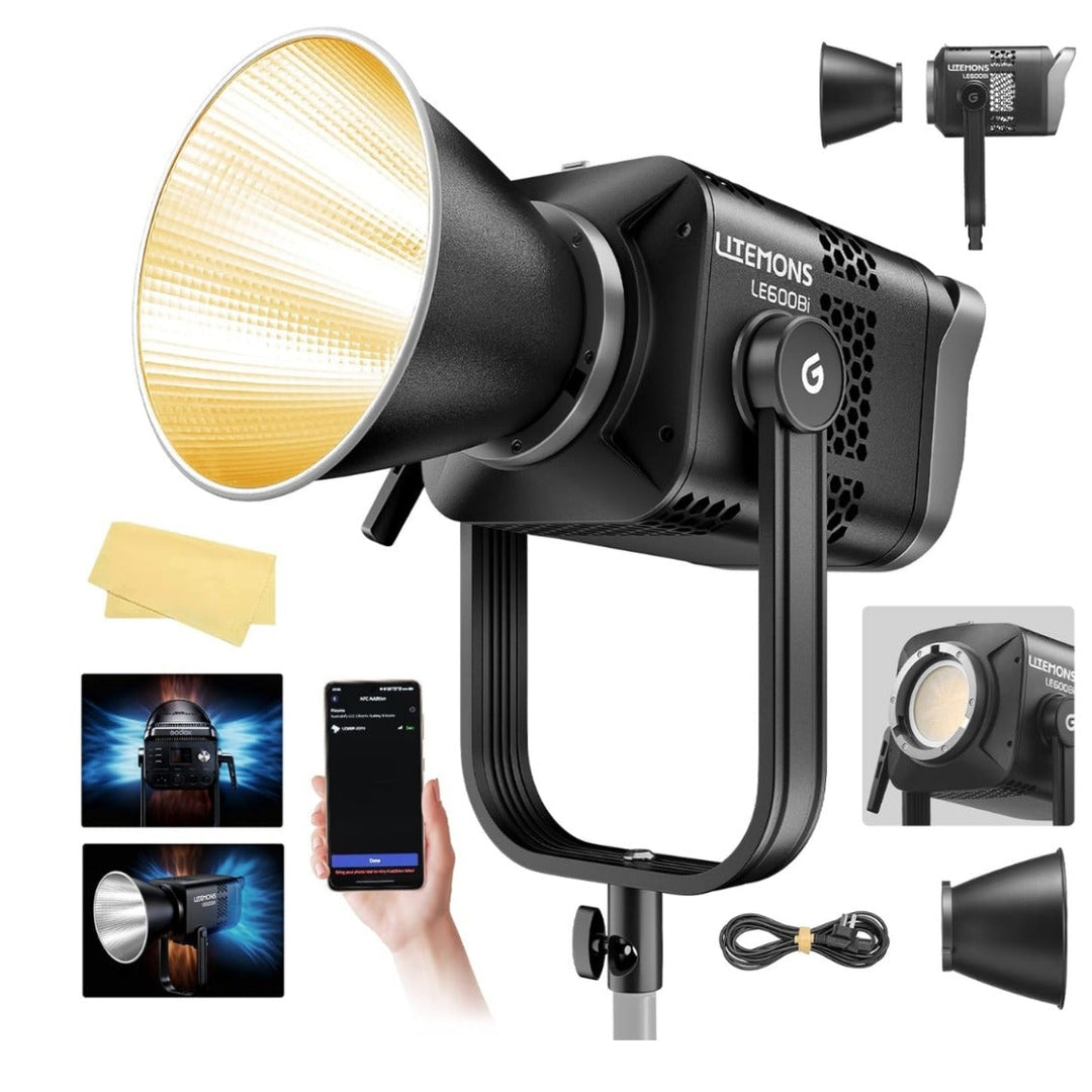 LAMPARA LED CONTINUA COB BICOLOR 600W LITEMONS GODOX LE600BI