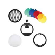 KIT DE DIFUSORES PARA FLASH DE FOTOGRAFIA TRIOPO TR-08
