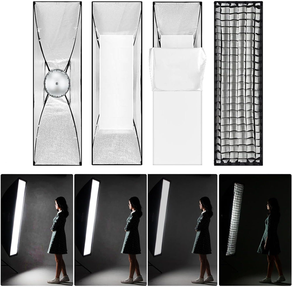 SOFTBOX ARMADO RAPID 30X120CM BOWENS+GRID GODOX UL-BOX30X120