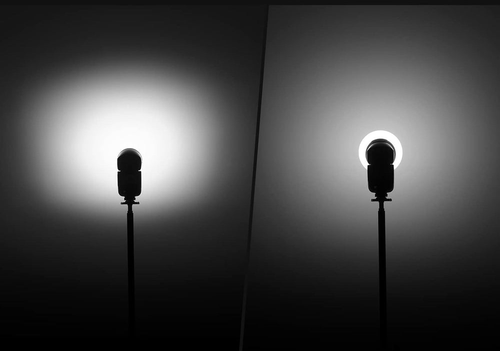 DIFUSOR ESFERICO EN SILICIONA PARA FLASHES GODOX AKR-22