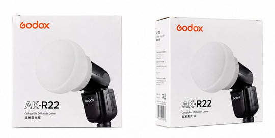 DIFUSOR ESFERICO EN SILICIONA PARA FLASHES GODOX AKR-22