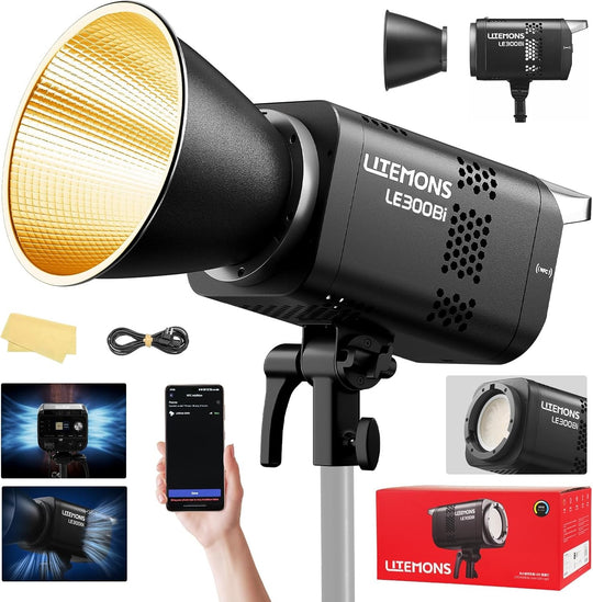 LAMPARA LED CONTINUA COB BICOLOR 300W LITEMONS GODOX LE300BI