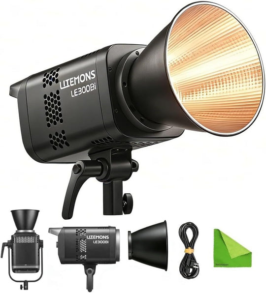 LAMPARA LED CONTINUA COB BICOLOR 300W LITEMONS GODOX LE300BI