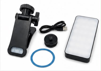 LAMPARA LED BICOLOR MAGNETICA 10W PARA TELEFONO N19