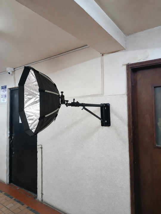 SOPORTE PARA PARED PARA LAMPARAS DE FOTOGRAFIA Y VIDEO J1800