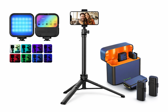 Kit De Iluminacion,Audio Y Soporte Para Creadores