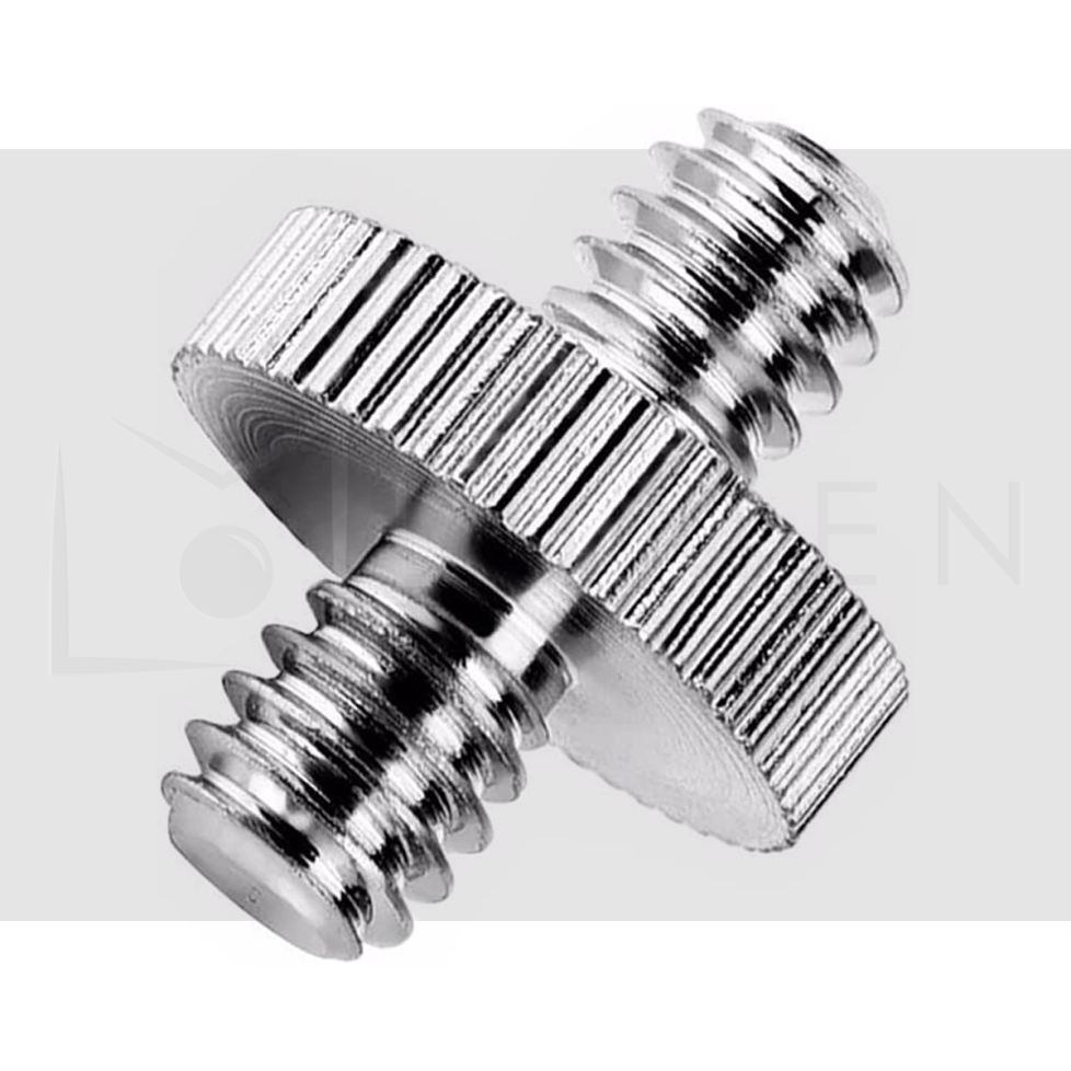Tornillo Adaptador De Montaje 1/4 Macho A 1/4 Macho