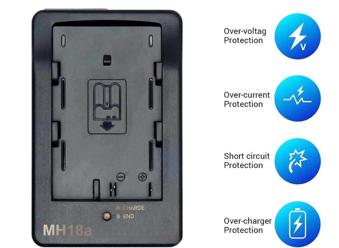 Cargador MH-18A Para Nikon EN-EL3 D50 D70 D90 D100 D200 D700