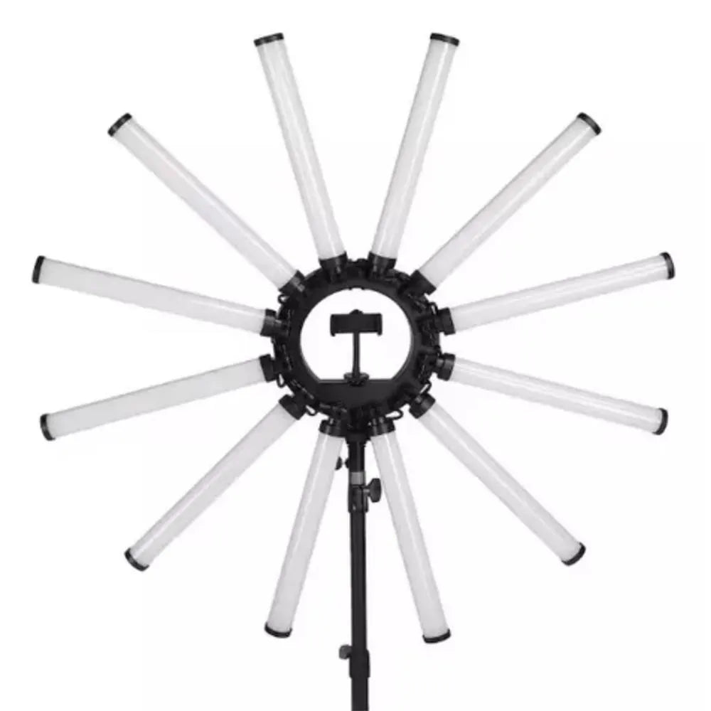 Aro De Estrella Para Fotografia Y Video,12 Aletas,180W HD180X