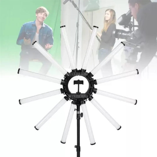 Aro De Estrella Para Fotografia Y Video,12 Aletas,180W HD180X