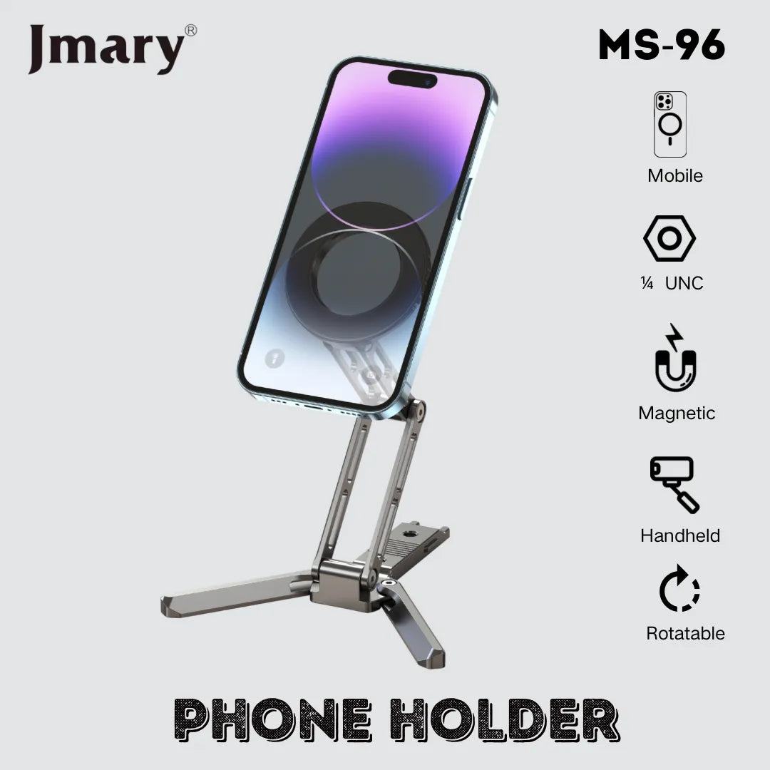 Soporte Magnetico Plegable De Mesa Para Celular, Jmary