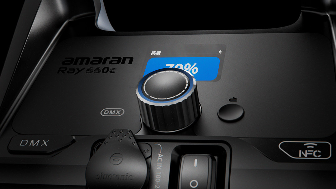 Lampara Led Rgb 660W + Cono Bowens Grande AMARAN