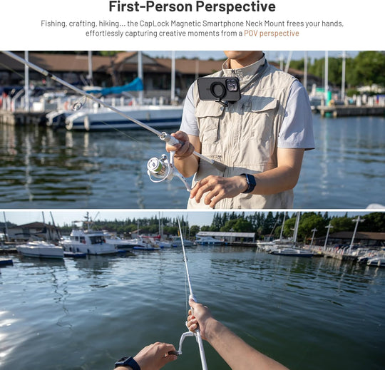 Soporte Bracket De Cuello Para Celular Y Gopro