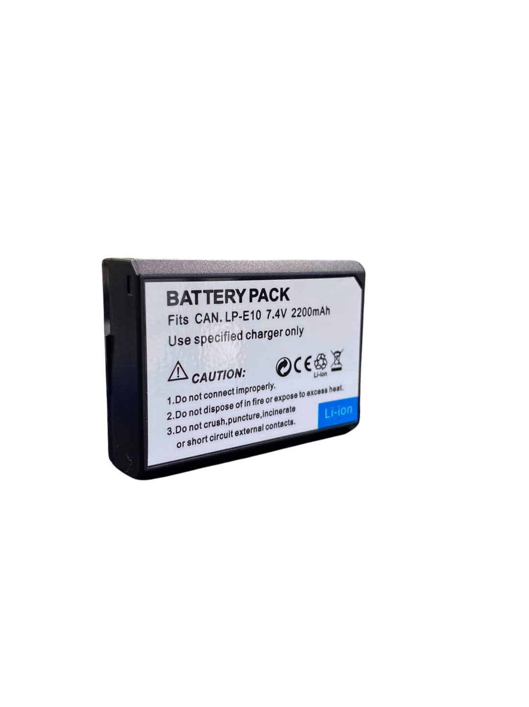 Bateria LP-E10 Para Canon EOS 1100D / T3- EOS 1200D/ T5- EOS 1300D/ T6- EOS 2000D/ T7- EOS 4000D/ T100