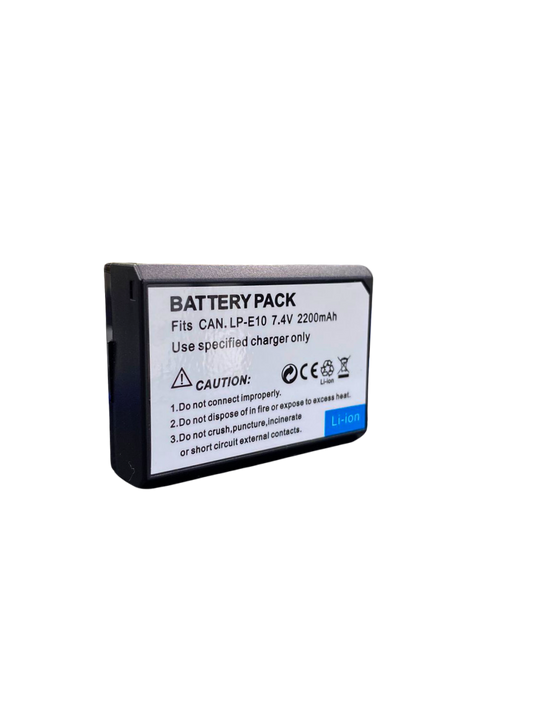 Bateria LP-E10 Para Canon EOS 1100D / T3- EOS 1200D/ T5- EOS 1300D/ T6- EOS 2000D/ T7- EOS 4000D/ T100
