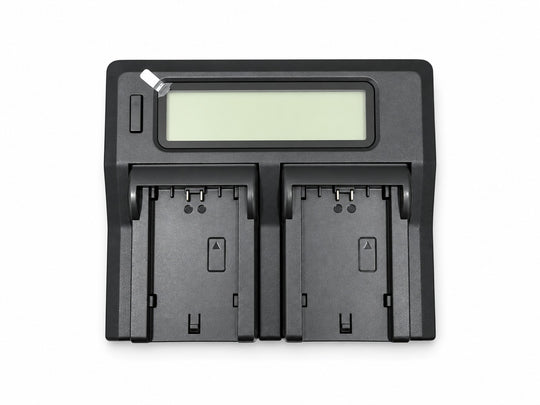 CARGADOR CAISI DUAL CARGA RAPIDA PARA BATERIA NP-FZ100 CÁMARAS SONY A6600- A6700- ZVE10 II- A7 III-  A7 IV- A7 V