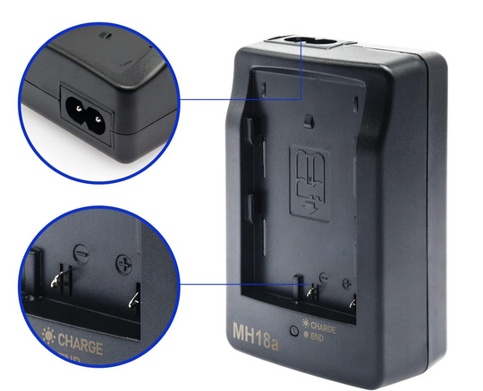 Cargador MH-18A Para Nikon EN-EL3 D50 D70 D90 D100 D200 D700