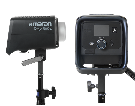 Lampara Led Rgb  360W + Cono Bowens Grande AMARAN