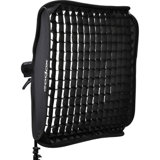 Softbox 60x60cm Godox Para Flash Con Difusor Y Grid / Panal