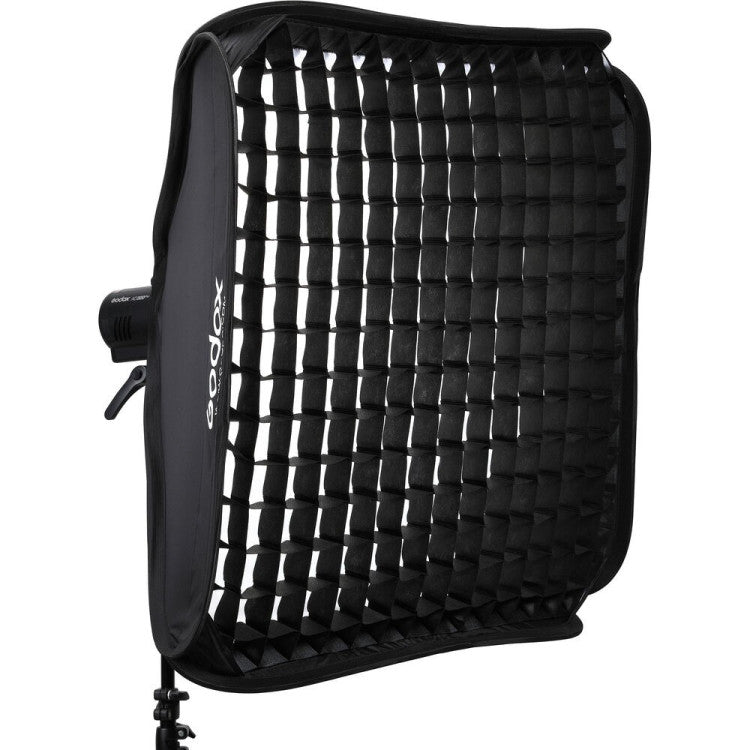 Sofbox Para Flash Godox Con Grid Y Montura S2