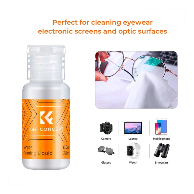 Liquido Limpiador Sensor Camaras 20ML K&amp;F Concep