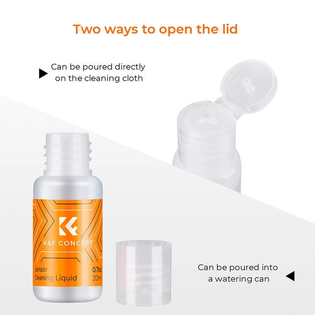 Liquido Limpiador Sensor Camaras 20ML K&amp;F Concep