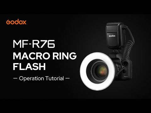 Macro Ring Flash Para Nikon Godox MF-R76N TTL