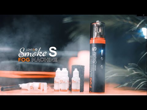 Maquina De Humo Portátil Para Fotografía Video LensGo Smoke S 30W