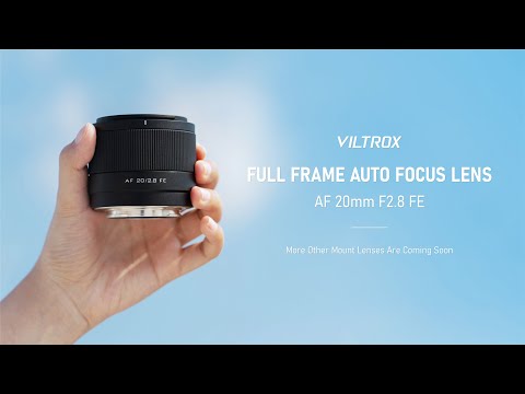 Lente Viltrox Gran Angular Autofocus 20mm f/2.8 Para Sony/Nikon Full Frame