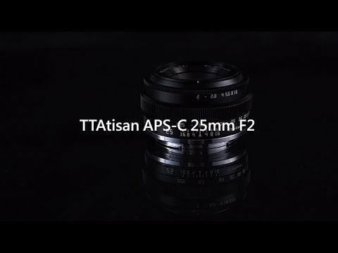 Lente De Enfoque Manual TTArtisan 25mm f/2 Para Sony Montura E APS-C