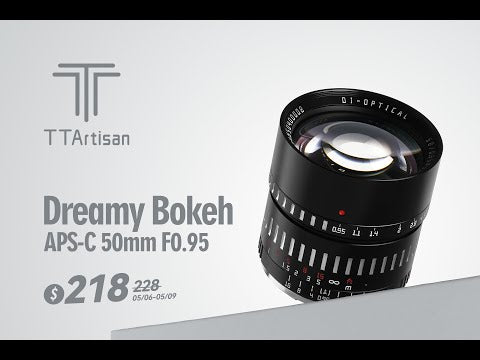 Lente 50mm F/0.95 TTArtisan Enfoque Manual APS-C